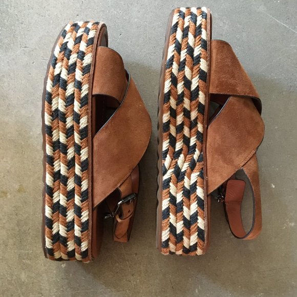 Coach sandals platforms/wedges size 11 - Picture 14 of 15